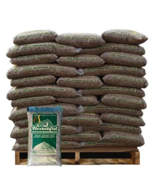 Barefoot-Beautiful-Hardwood-Pellet-Fuel-jpg.webp Barefoot Beautiful Hardwood Pellet Fuel – Easy Lift 23 lb Bags, 1 Ton Pallet