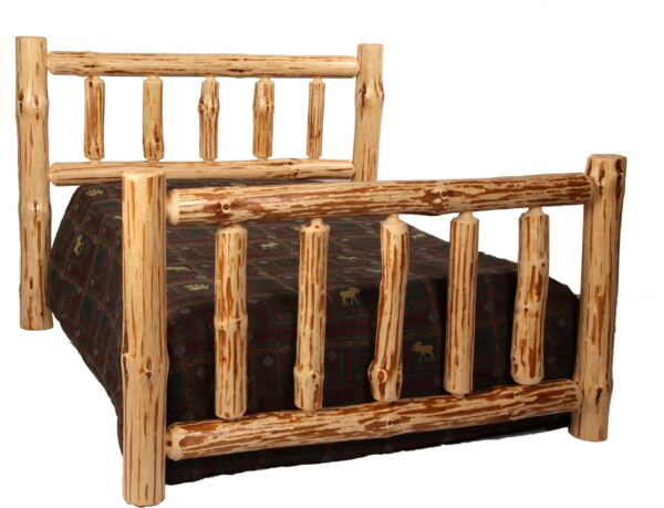 Bed-hi-res.jpg Pine Log Full Size Bed Frame