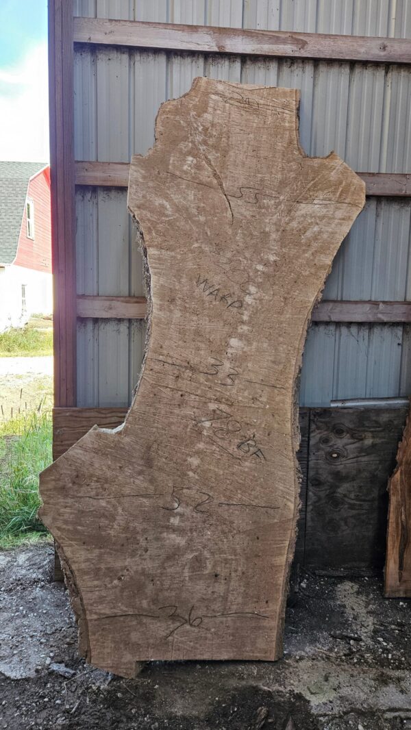 CW00001_7.jpg Cottonwood Slab 125"x20"-55"x2.5"