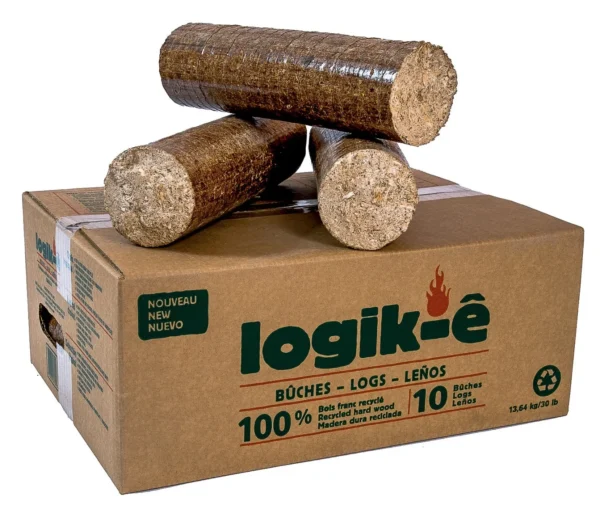 Logik-e-Logs.webp Logik-e Logs Premium Compressed Hardwood Heating Logs Energy Logs Plus
