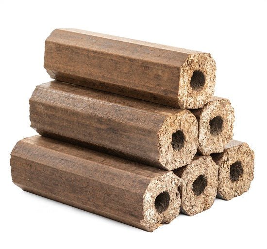 Oak-Pini-Kay-Briquettes.jpg Oak Pini Kay Briquettes 96 Bags Premium Hardwood Fuel