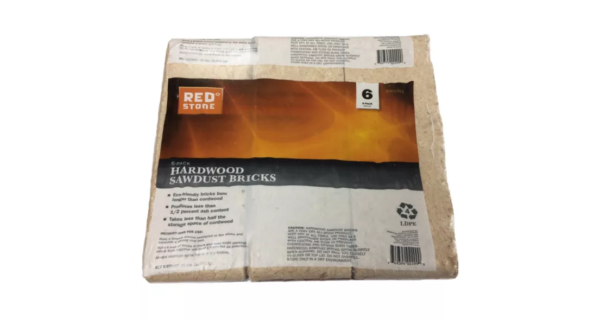 RedStone-Hardwood-Sawdust-Fire-Bricks.png RedStone Hardwood Sawdust Fire Bricks – 20 lb 6-Pack Full Pallet