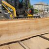 White Oak Slab 142"x30"-45"x2.75"