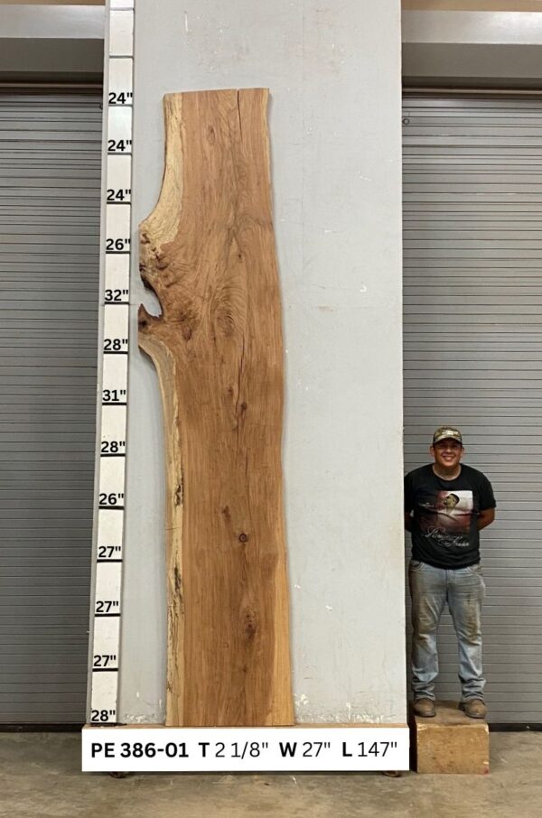 live-edge-pecan-wood-slab-back-pe-386-01.jpg Live Edge Pecan Slab PE 386-01