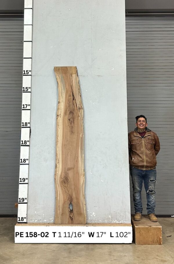 live-edge-pecan-wood-slab-front-pe-158-02.jpg Live Edge Pecan Slab PE 158-02