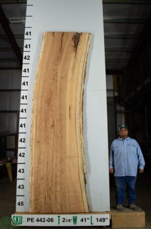live-edge-pecan-wood-slab-front-pe-442-06.jpg Live Edge Pecan Slab PE 442-06