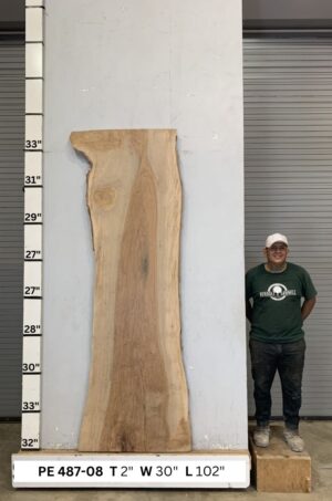 live-edge-pecan-wood-slab-front-pe-487-08.jpg Live Edge Pecan Slab PE 487-08