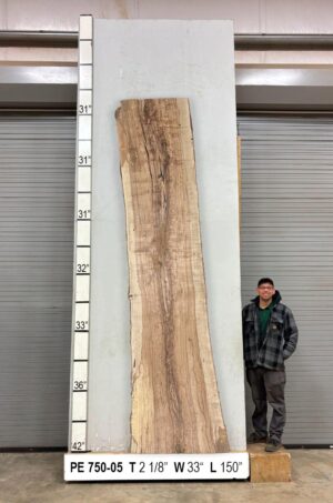 Slabs pt. 2 - 95 Live Edge Pecan Slab PE 750-05