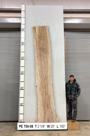 Slabs pt. 2 - 95 Live Edge Pecan Slab PE 750-08