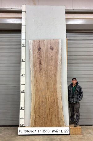 Slabs pt. 2 - 95 Live Edge Pecan Glue Up PE 750-06-07